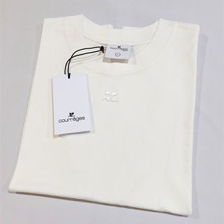 新品未使用 COURREGES クレージュ ロゴ Tシャツ