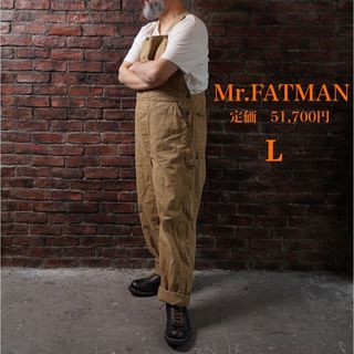 新品【Mr.FATMAN】ミスターファットマン　エディクラフトマンオーバーオール(サロペット/オーバーオール)