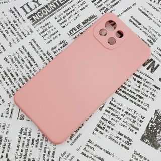 Xiaomi Mi 11 Lite 5G シリコンケース (4) ピンク(Androidケース)