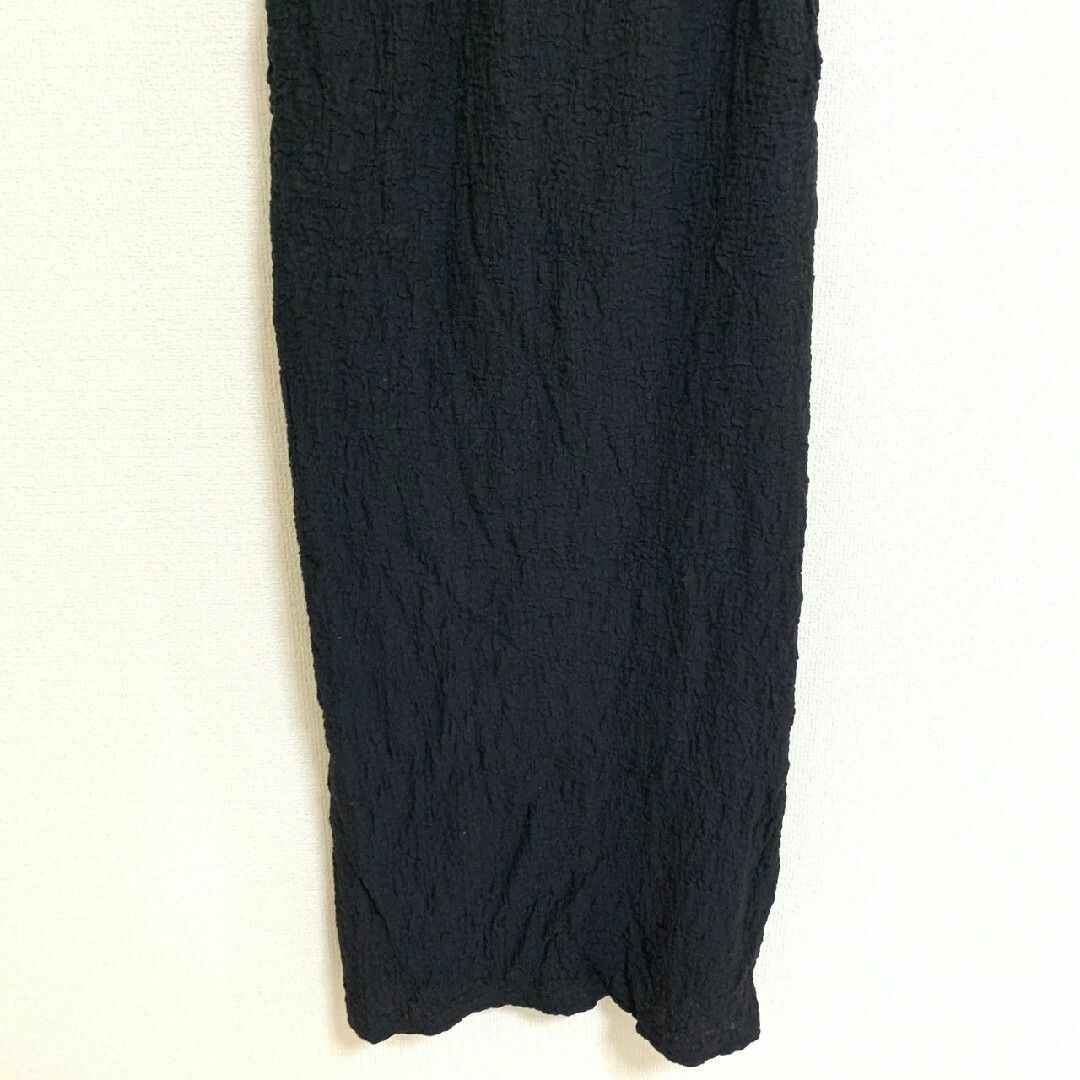 LOWRYS FARM(ローリーズファーム)のローリーズファーム　タイトスカート　F　ブラック　ぽこぽこ　カジュアル レディースのスカート(ロングスカート)の商品写真