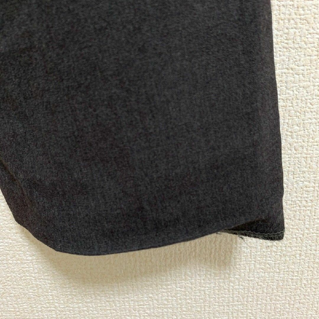 ブラックアップ S ストレートパンツ きれいめコーデ オフィスカジュアル グレー レディースのパンツ(カジュアルパンツ)の商品写真
