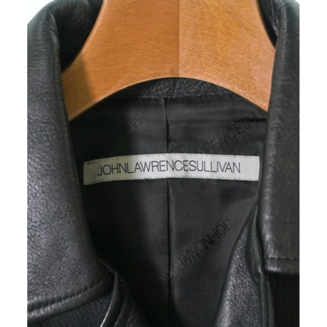 JOHN LAWRENCE SULLIVAN(ジョンローレンスサリバン)のJOHN LAWRENCE SULLIVAN ライダース 6(S位) 黒 【古着】【中古】 メンズのジャケット/アウター(ライダースジャケット)の商品写真