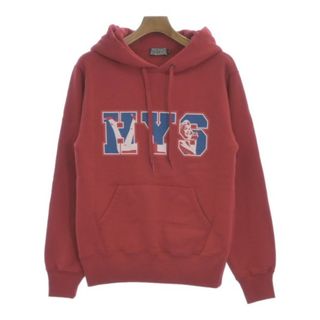 ヒステリックグラマー(HYSTERIC GLAMOUR)のHYSTERIC GLAMOUR ヒステリックグラマー パーカー S 赤 【古着】【中古】(パーカー)