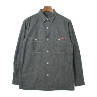 ヒステリックグラマー(HYSTERIC GLAMOUR)のHYSTERIC GLAMOUR カジュアルシャツ S グレー 【古着】【中古】(シャツ)