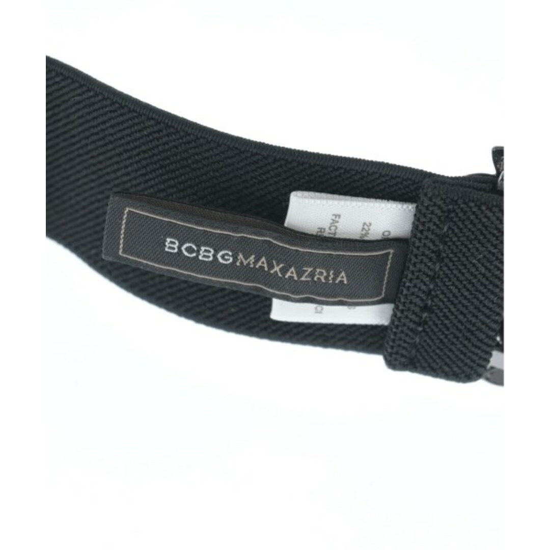 BCBGMAXAZRIA(ビーシービージーマックスアズリア)のBCBG MAXAZRIA ベルト OS 黒xシルバー系 【古着】【中古】 レディースのファッション小物(ベルト)の商品写真