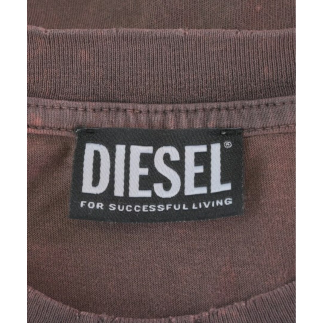 DIESEL(ディーゼル)のDIESEL ディーゼル Tシャツ・カットソー S 赤系 【古着】【中古】 メンズのトップス(Tシャツ/カットソー(半袖/袖なし))の商品写真