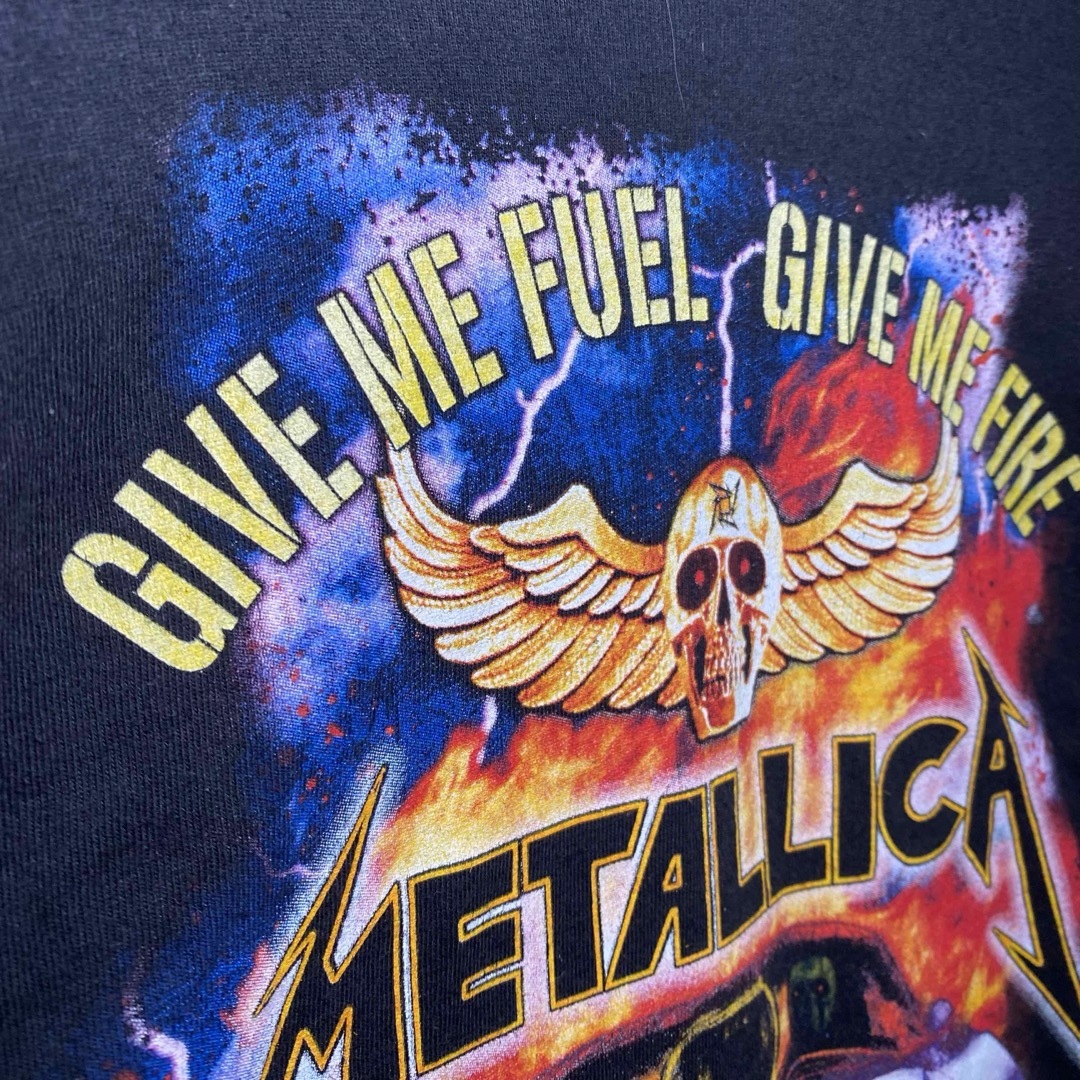 METALLICA(メタリカ)のメタリカTシャツ　バンドTシャツ　Tシャツ古着　METALLICA Tシャツ L メンズのトップス(Tシャツ/カットソー(半袖/袖なし))の商品写真