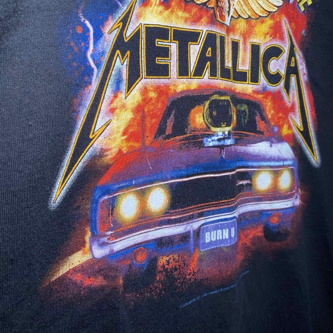 METALLICA(メタリカ)のメタリカTシャツ　バンドTシャツ　Tシャツ古着　METALLICA Tシャツ L メンズのトップス(Tシャツ/カットソー(半袖/袖なし))の商品写真