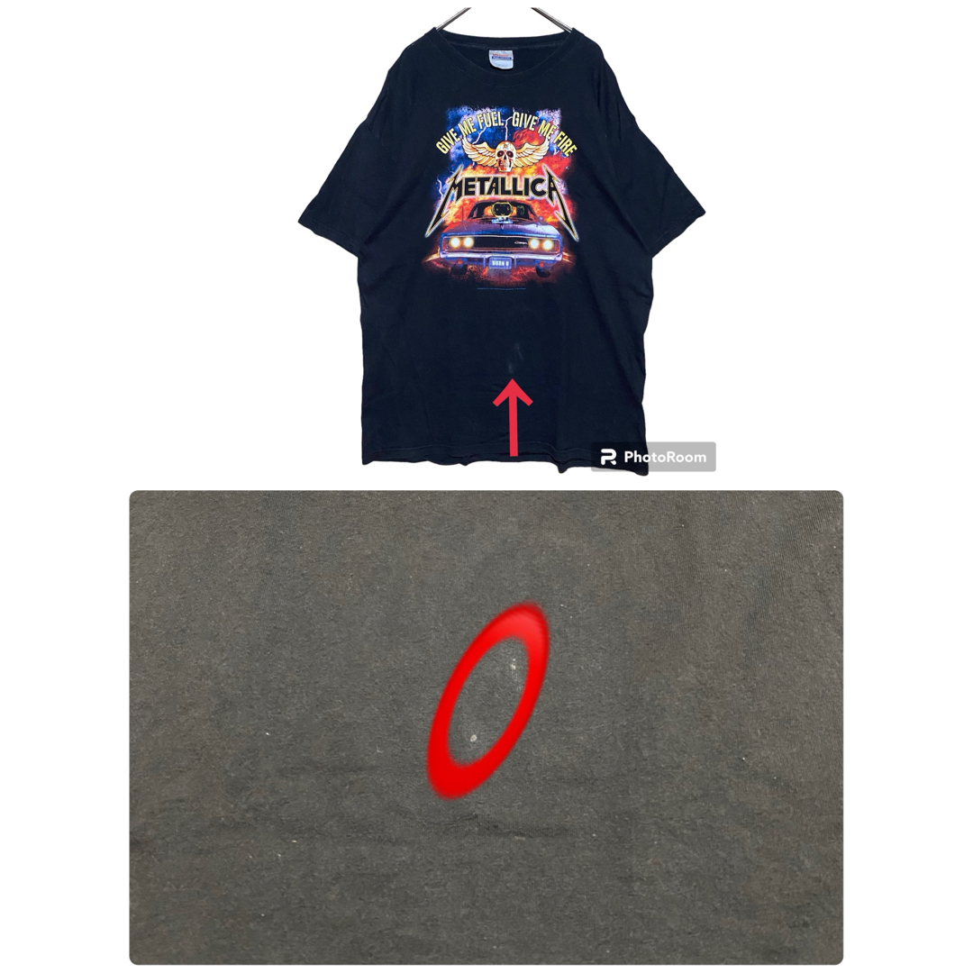 METALLICA(メタリカ)のメタリカTシャツ　バンドTシャツ　Tシャツ古着　METALLICA Tシャツ L メンズのトップス(Tシャツ/カットソー(半袖/袖なし))の商品写真