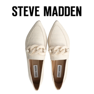 Steve Madden - STEVE MADDEN 【FAMED】チェーン フラットパンプス