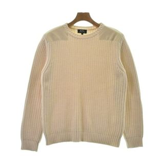 A.P.C. アーペーセー ニット・セーター S アイボリー 【古着】【中古】(ニット/セーター)