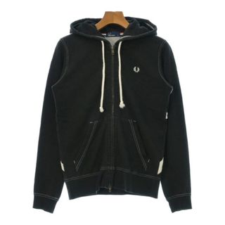 FRED PERRY - FRED PERRY フレッドペリー パーカー S 黒 【古着】【中古】