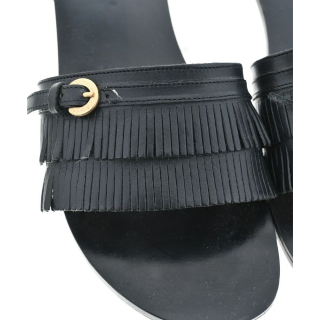 CORSO ROMA 9(コルソローマ)のCORSO ROMA 9 サンダル EU38(24.5cm位) 黒 【古着】【中古】 レディースの靴/シューズ(サンダル)の商品写真