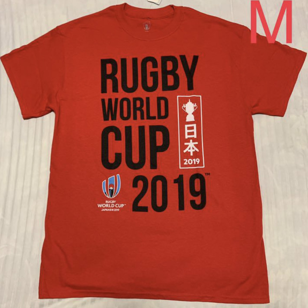 新品 ラグビーワールドカップ2019 グッズ Tシャツ M メンズのトップス(Tシャツ/カットソー(半袖/袖なし))の商品写真