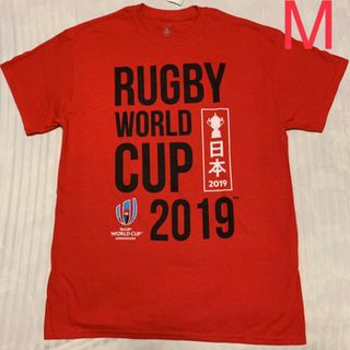 新品 ラグビーワールドカップ2019 グッズ Tシャツ M(Tシャツ/カットソー(半袖/袖なし))