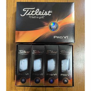 タイトリスト(Titleist)の現行品　新品タイトリスト　Titleist Pro V1 白色1ダース(その他)