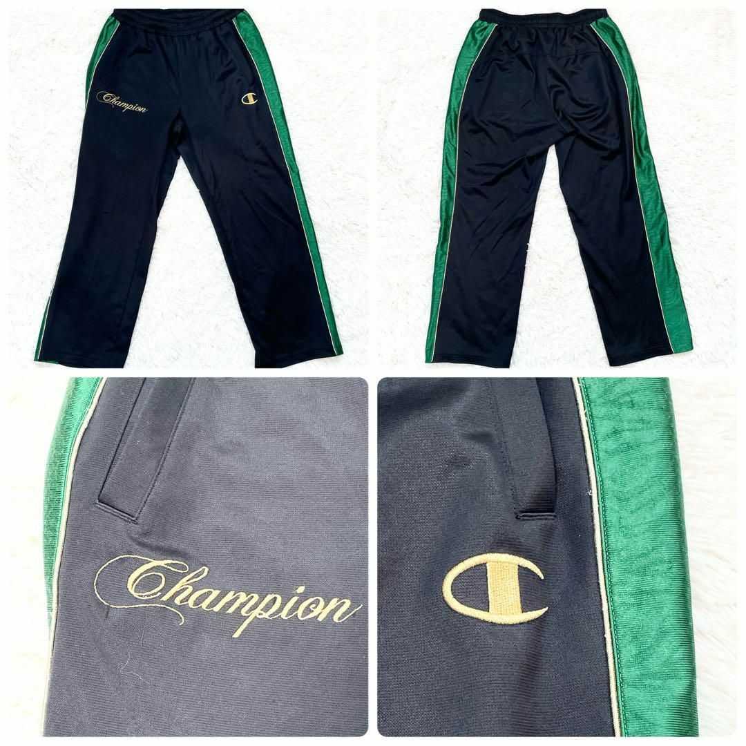 Champion(チャンピオン)の【希少カラー】チャンピオン ジャージ セットアップ フード 魔裟斗モデル 緑 黒 メンズのトップス(ジャージ)の商品写真