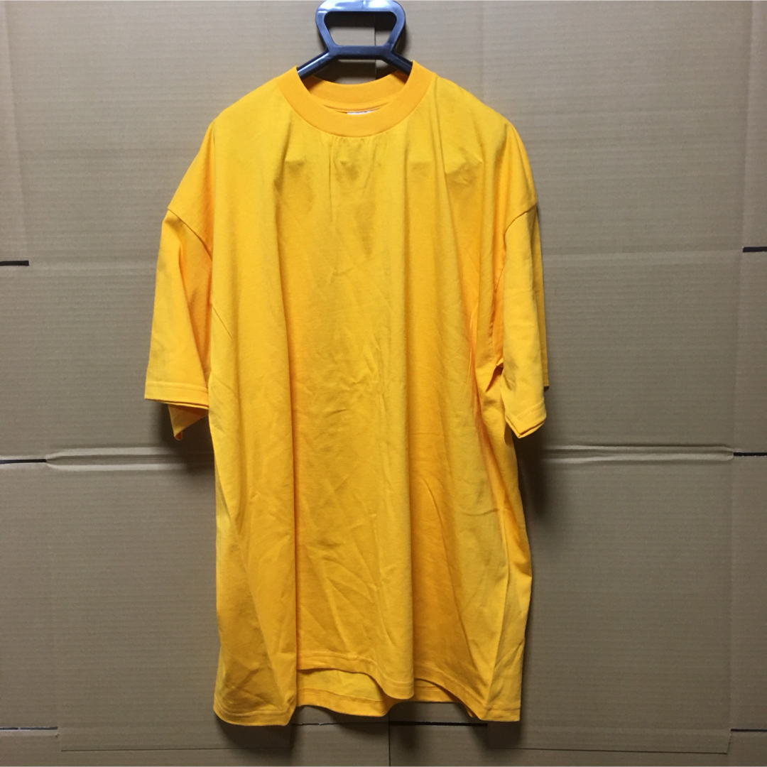 PRO CLUB(プロクラブ)のPROCLUBプロクラブ☆ヘビーウェイト半袖無地Tシャツ☆ゴールド2XL濃い黄色 メンズのトップス(Tシャツ/カットソー(半袖/袖なし))の商品写真