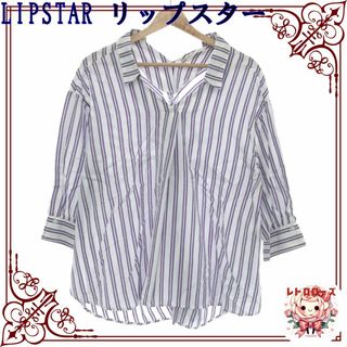 リップスター(LIPSTAR)のLIPSTAR リップスター シャツ トップス 長袖 ボタン シンプル おしゃれ(シャツ/ブラウス(長袖/七分))