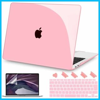 【色:クリスタルピンク】Teryeefi MacBook Air 13 インチ (ノートPC)