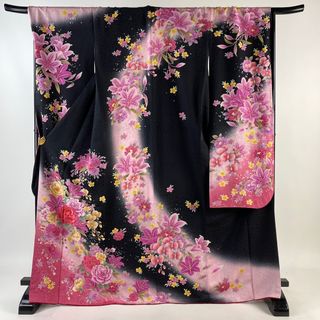 振袖 身丈169.5cm 裄丈70cm 正絹 名品 【中古】(着物)