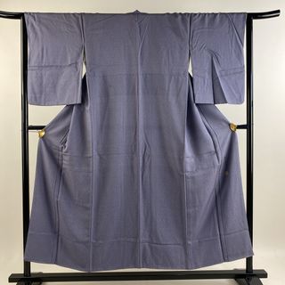 小紋 身丈152cm 裄丈64.5cm 正絹 名品 【中古】(着物)