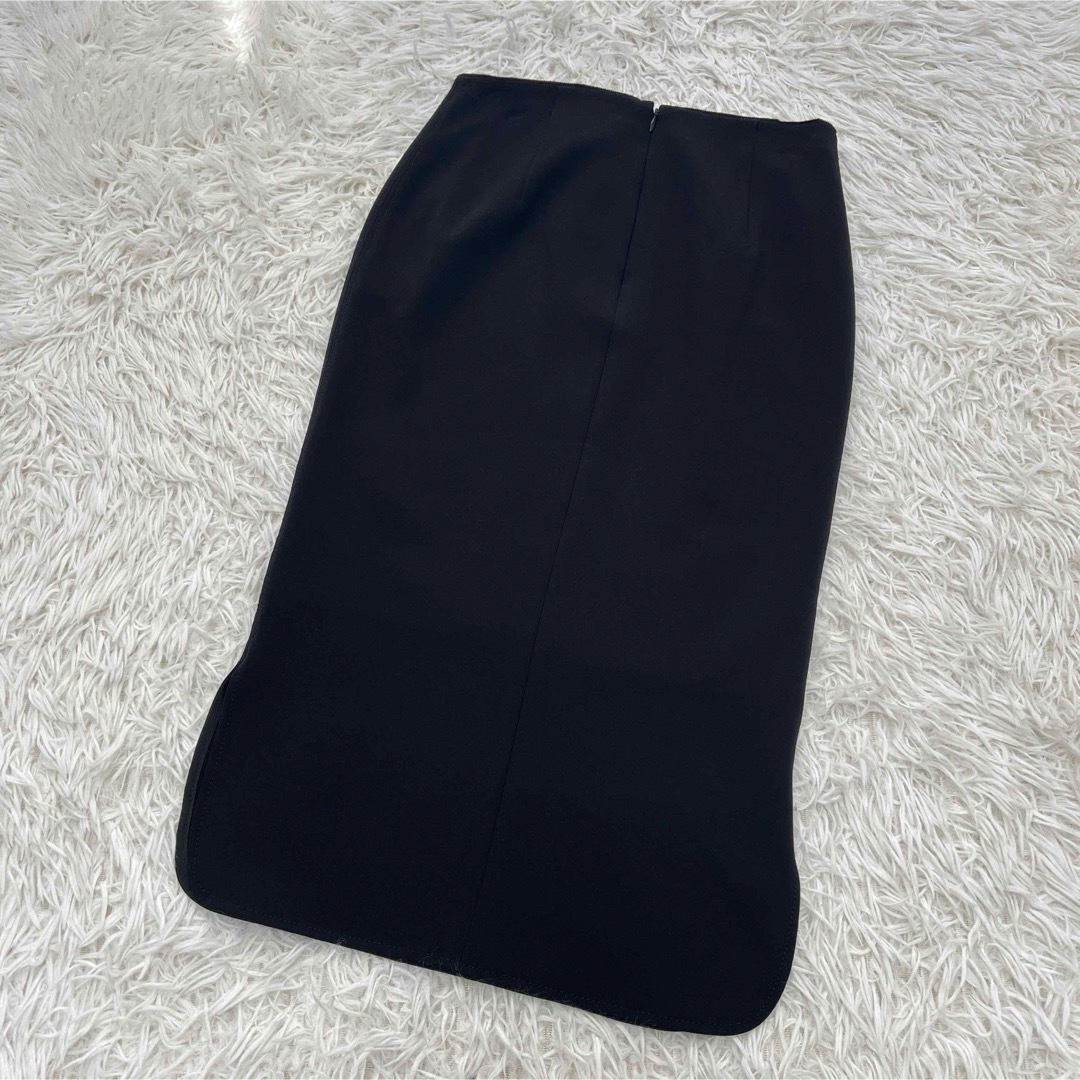 ミューズドゥドゥーズィエムクラス ジョーゼット ペンシル タイトスカート レディースのスカート(ひざ丈スカート)の商品写真