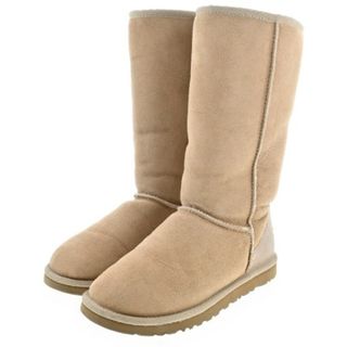 アグオーストラリア(UGG AUSTRALIA)のUGG australia アグオーストラリア ブーツ 23cm ベージュ 【古着】【中古】(ブーツ)