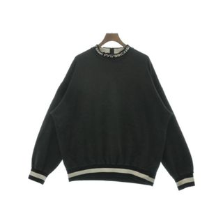 Gosha Rubchinskiy - GOSHA RUBCHINSKIY スウェット -(XL位) 黒 【古着】【中古】