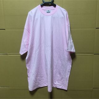 プロクラブ(PRO CLUB)のPROCLUBプロクラブ☆ヘビーウェイト半袖無地Tシャツ☆ピンク★3XLサイズ(Tシャツ/カットソー(半袖/袖なし))