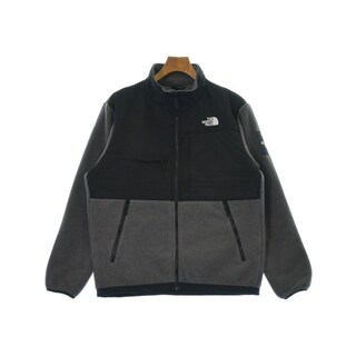 THE NORTH FACE ブルゾン（その他） L 黒xグレー 【古着】【中古】(その他)