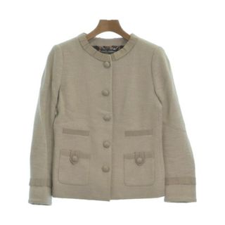 ドルチェアンドガッバーナ(DOLCE&GABBANA)のDOLCE&GABBANA ジャケット 36(XS位) ベージュ 【古着】【中古】(その他)