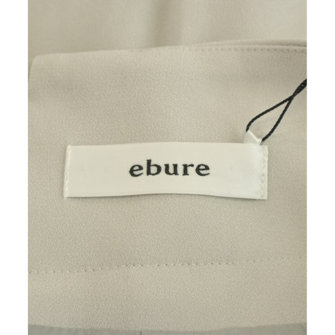 ebure(エブール)のebure エブール ロング・マキシ丈スカート 38(M位) ライトグレー 【古着】【中古】 レディースのスカート(ロングスカート)の商品写真