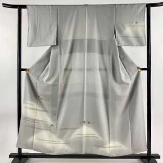 訪問着 身丈155cm 裄丈60cm 正絹 秀品 【中古】(着物)