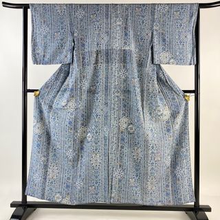 小紋 身丈155cm 裄丈62cm 正絹 美品 優品 【中古】(着物)