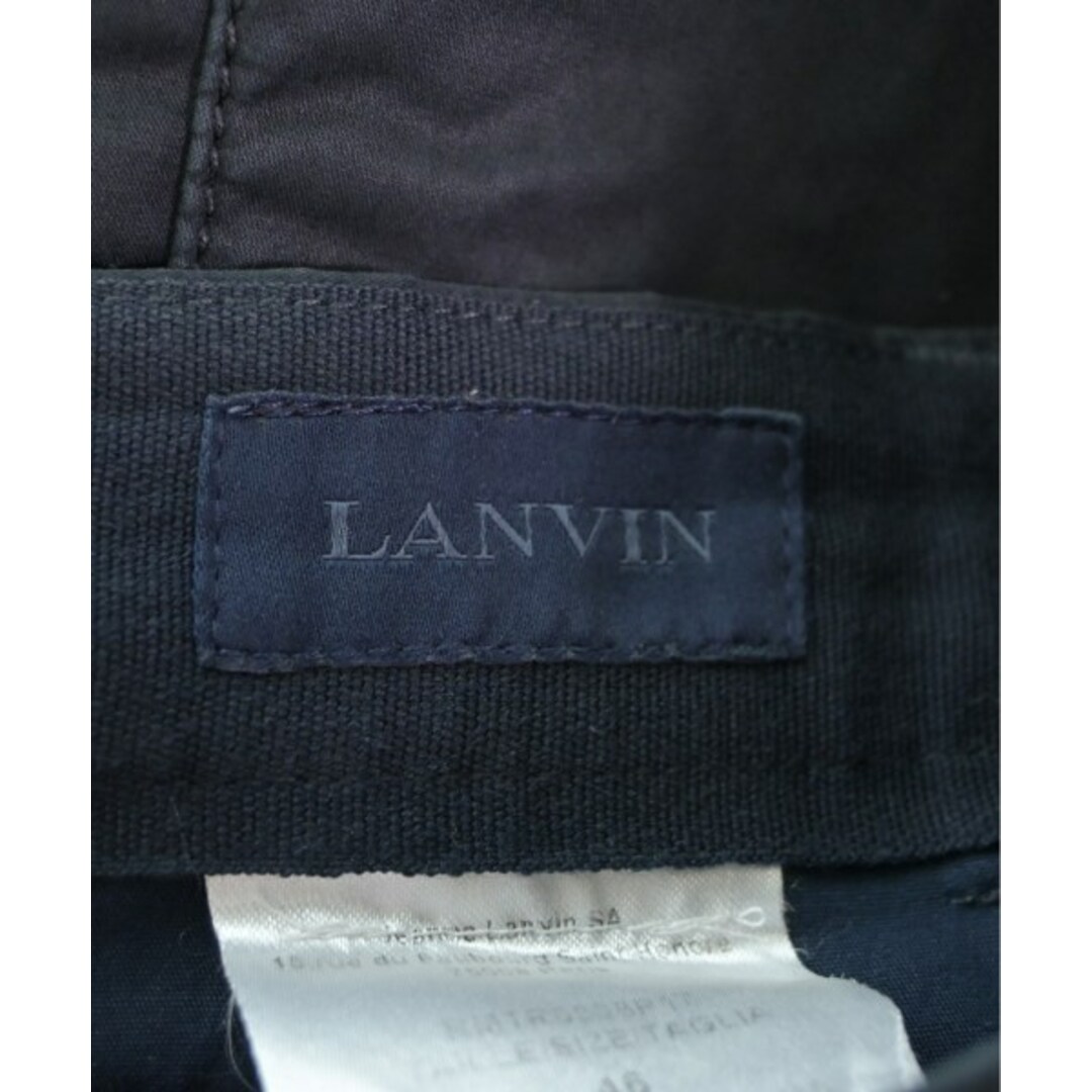 LANVIN(ランバン)のLANVIN ランバン スラックス 46(M位) 紺 【古着】【中古】 メンズのパンツ(スラックス)の商品写真