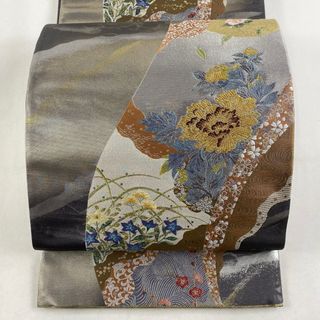 袋帯 美品 秀品 六通 正絹 【中古】(帯)