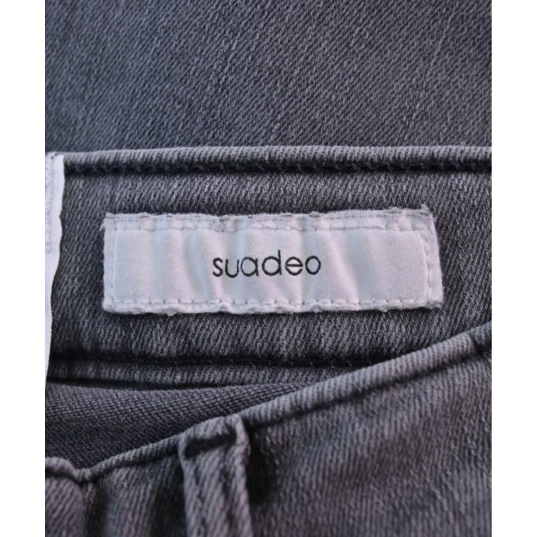 suadeo スアデオ デニムパンツ 00(XXS位) グレー(デニム) 【古着】【中古】 レディースのパンツ(デニム/ジーンズ)の商品写真