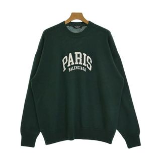 バレンシアガ(Balenciaga)のBALENCIAGA バレンシアガ ニット・セーター M 深緑 【古着】【中古】(ニット/セーター)