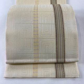 袋帯 美品 名品 六通 正絹 【中古】(帯)