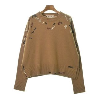 MARNI マルニ ニット・セーター 40(M位) ベージュ 【古着】【中古】