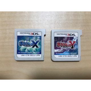 ニンテンドー3DS(ニンテンドー3DS)のソフトのみ✨ポケットモンスターXYセット✨即日発送可(携帯用ゲームソフト)