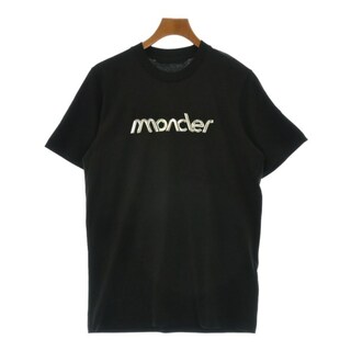MONCLER - MONCLER モンクレール Tシャツ・カットソー M 黒 【古着】【中古】