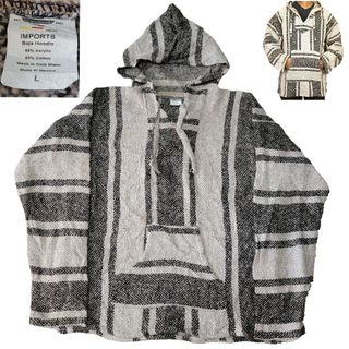 【美品】DEL MEX メキパ L メキシカンパーカー Baia Hoodie(パーカー)