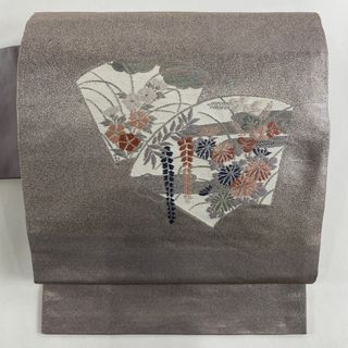 名古屋帯 美品 優品 正絹 【中古】(帯)