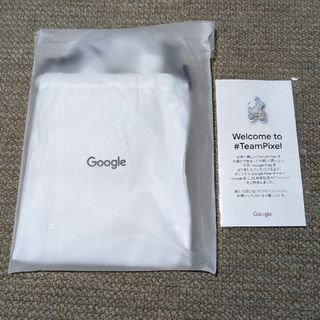 グーグルピクセル(Google Pixel)の【新品】Google Pixel ポーチ ピンバッジ 巾着 セット(Androidケース)