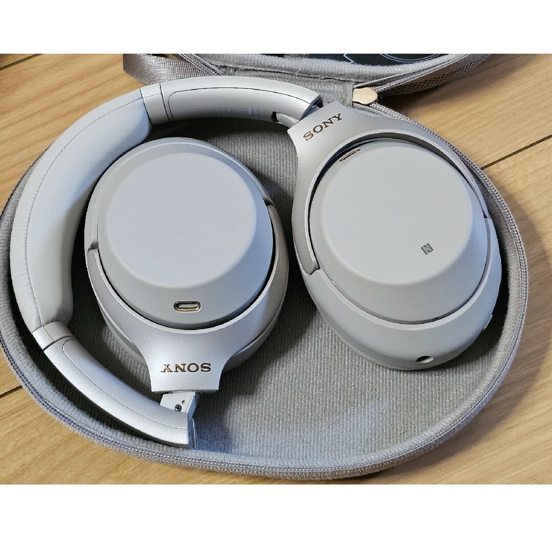 ソニー ワイヤレスステレオヘッドセット WH-1000XM3 プラチナシルバー… - オーディオ機器 ソニー ワイヤレスステレオヘッドセット WH-1000XM3 プラチナシルバー… - オーディオ機器