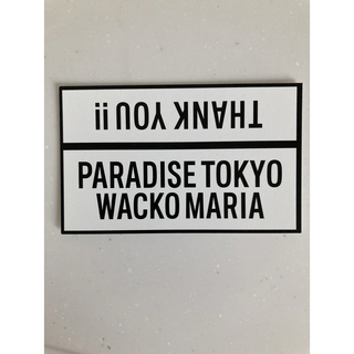 WACKO MARIA - ワコマリア　wacko maria ステッカー