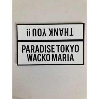 WACKO MARIA - ワコマリア　wacko maria ステッカー