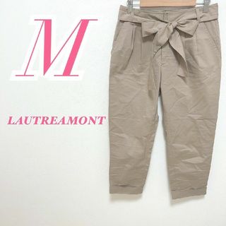 LAUTREAMONT - ロートレアモン M テーパードパンツ きれいめコーデ オフィスカジュアル